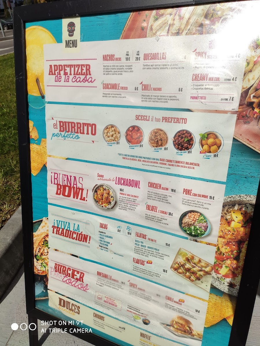 Menu Calavera Restaurant - Cerro Maggiore-1